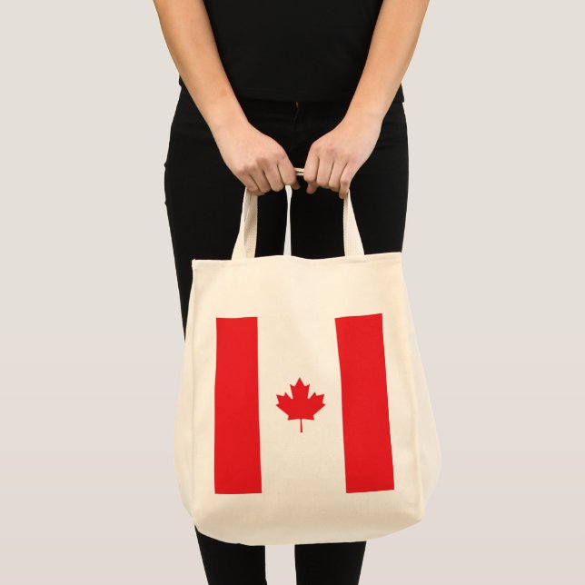 Bolso De Tela Bandera de Canadá (Anverso (producto))
