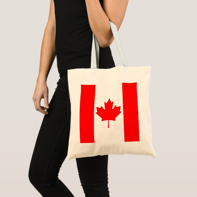 Bolso De Tela Bandera de Canadá (Anverso (producto))