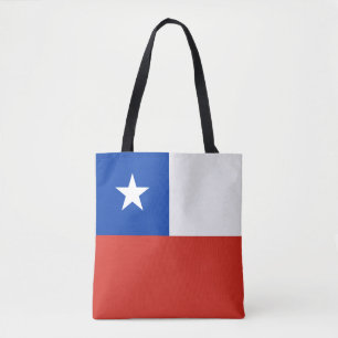Bolso De Tela Bandera de Chile