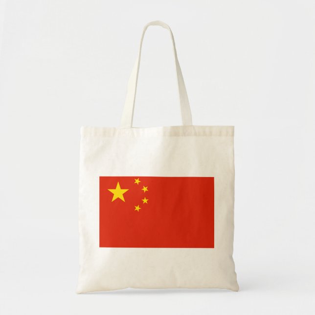 Bolso De Tela Bandera de China (Frente)