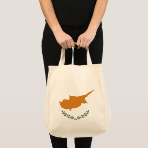 Bolso De Tela Bandera de Chipre