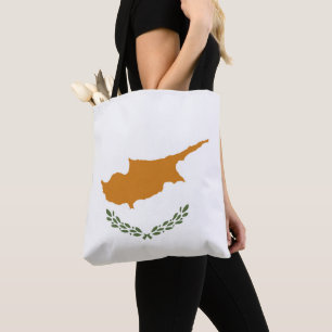 Bolso De Tela Bandera de Chipre
