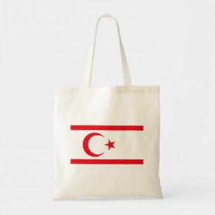 Bolso De Tela Bandera de Chipre del Norte