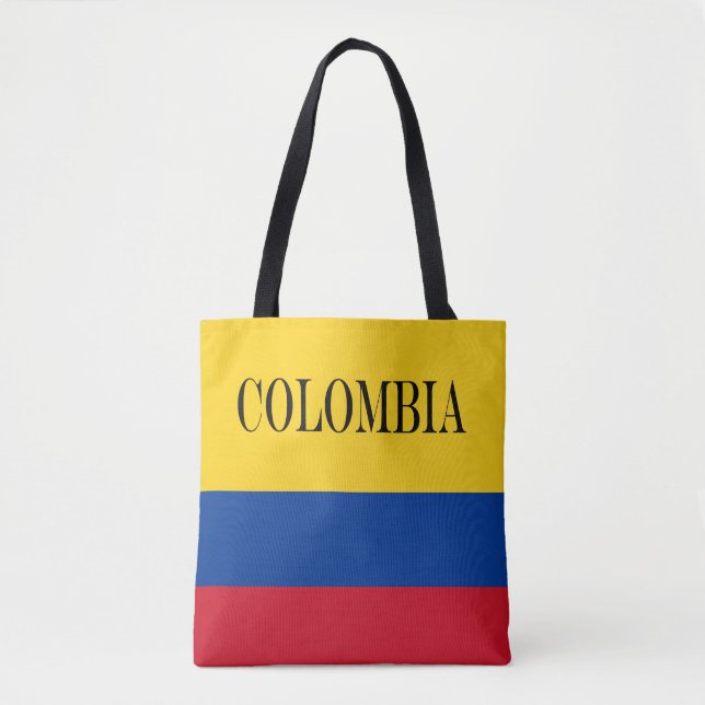 Bolso De Tela Bandera de Colombia - Bandera De Colombia (Anverso)