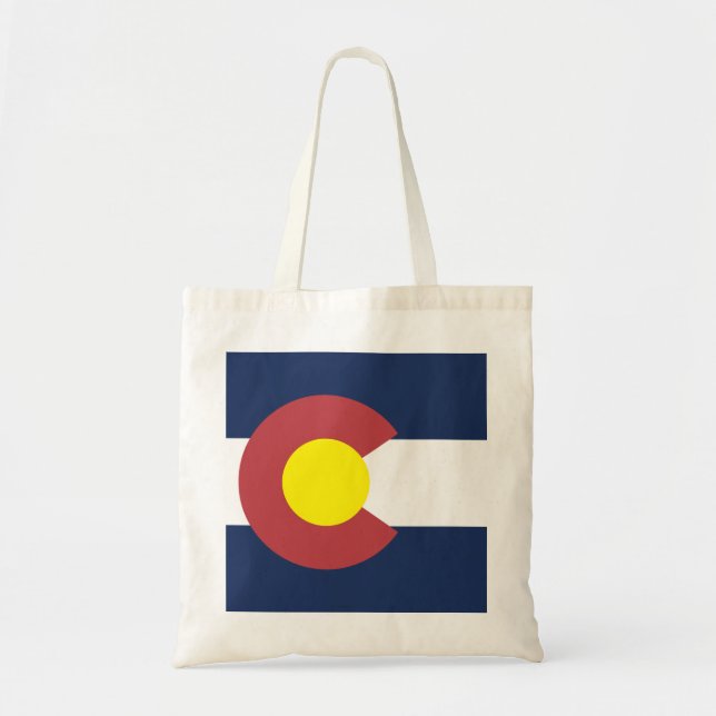 Bolso De Tela Bandera de Colorado (Frente)