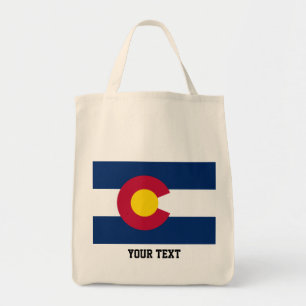 Bolso De Tela Bandera de Colorado, bandera del estado americano