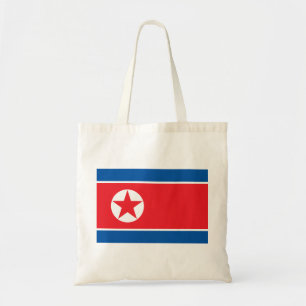 Bolso De Tela Bandera de Corea del Norte