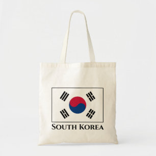 Bolso De Tela Bandera de Corea del Sur