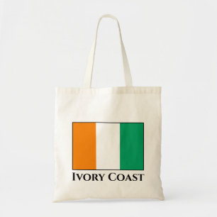 Bolso De Tela Bandera de Costa de Marfil