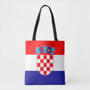 Bolso De Tela Bandera de Croacia