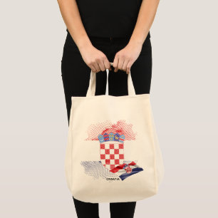 Bolso De Tela bandera de Croacia