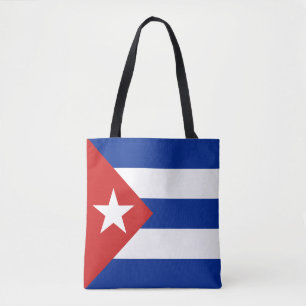Bolso De Tela Bandera de Cuba