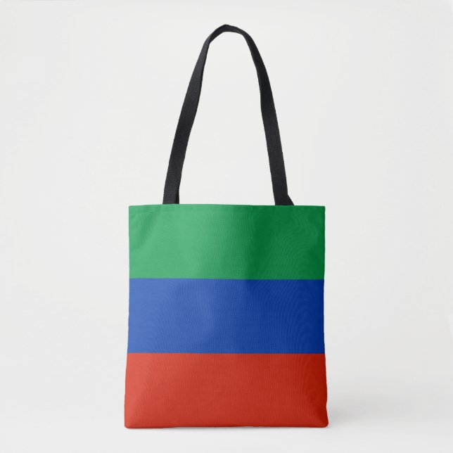 Bolso De Tela Bandera de Daguestán (Anverso)