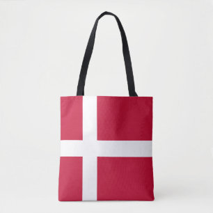 Bolso De Tela Bandera de Dinamarca