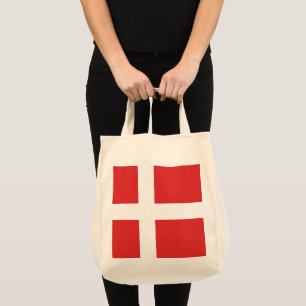 Bolso De Tela Bandera de Dinamarca