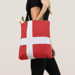 Bolso De Tela Bandera de Dinamarca<br><div class="desc">¡Un regalo ideal para todos los patriotas de su país!</div>