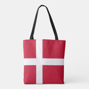 Bolso De Tela Bandera de Dinamarca