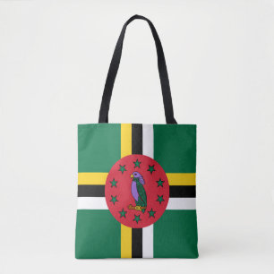 Bolso De Tela Bandera de Dominica