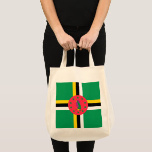 Bolso De Tela Bandera de Dominica