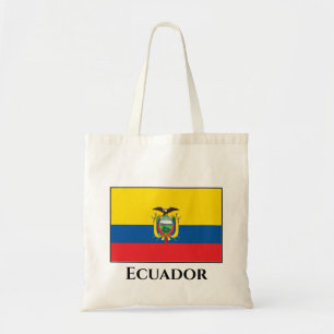 Bolso De Tela Bandera de Ecuador (ecuatoriano)