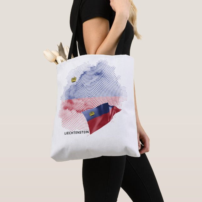 Bolso De Tela bandera de EE. UU. (Detalle)