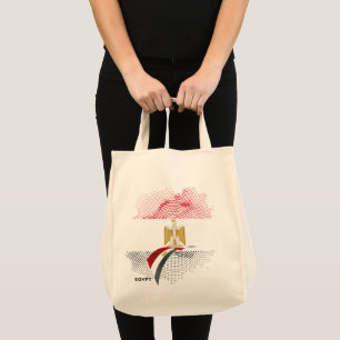 Bolso De Tela bandera de Egipto