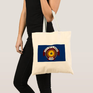 Bolso De Tela Bandera de El Paso (Texas)