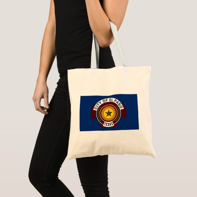Bolso De Tela Bandera de El Paso (Texas) (Anverso (producto))