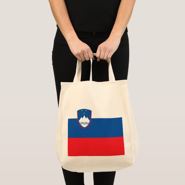 Bolso De Tela Bandera de Eslovenia (Anverso (producto))