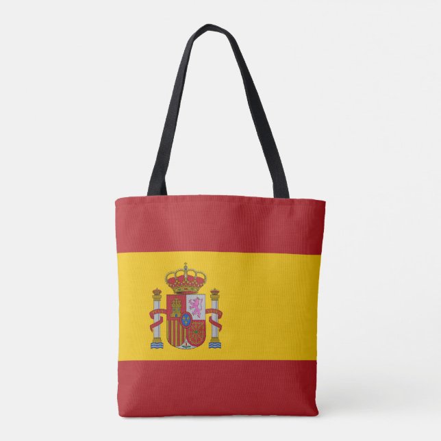 Bolso De Tela Bandera de España (Reverso)