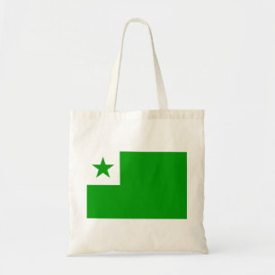Bolso De Tela Bandera de esperanto