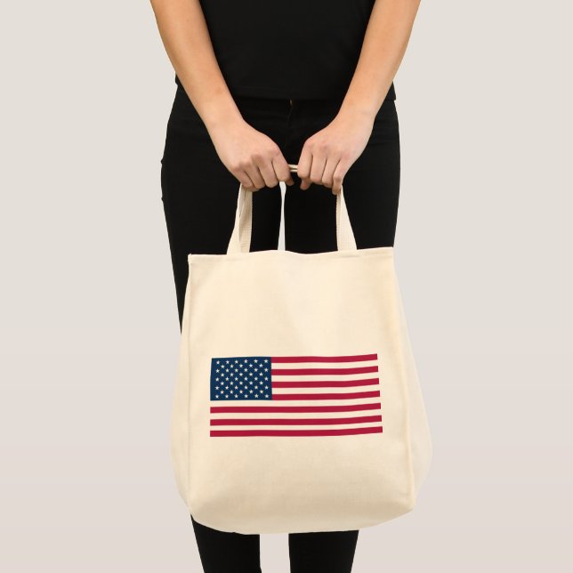 Bolso De Tela Bandera de Estados Unidos (Anverso (producto))