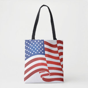 Bolso De Tela Bandera de Estados Unidos