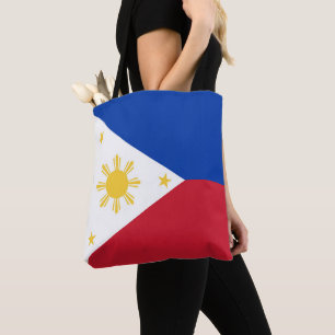 Bolso De Tela Bandera de Filipinas