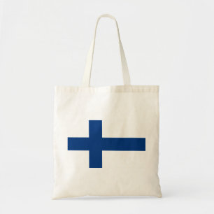 Bolso De Tela Bandera de Finlandia