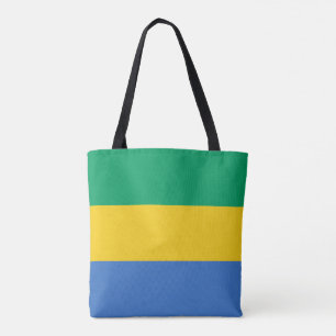 Bolso De Tela Bandera de Gabón