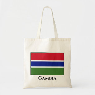 Bolso De Tela Bandera de Gambia