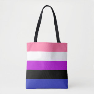 Bolso De Tela Bandera de Género LGBT Tote Bag