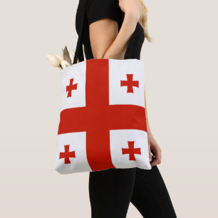 Bolso De Tela Bandera de Georgia