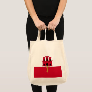 Bolso De Tela Bandera de Gibraltar