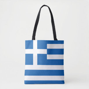 Bolso De Tela Bandera de Grecia