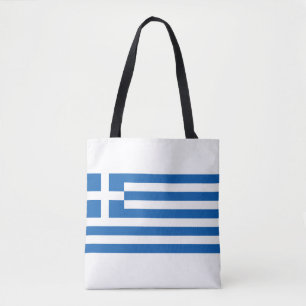 Bolso De Tela Bandera de Grecia