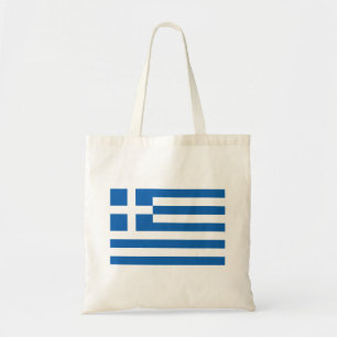 Bolso De Tela Bandera de Grecia