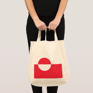Bolso De Tela Bandera de Groenlandia