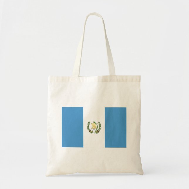 Bolso De Tela Bandera de Guatemala (Frente)