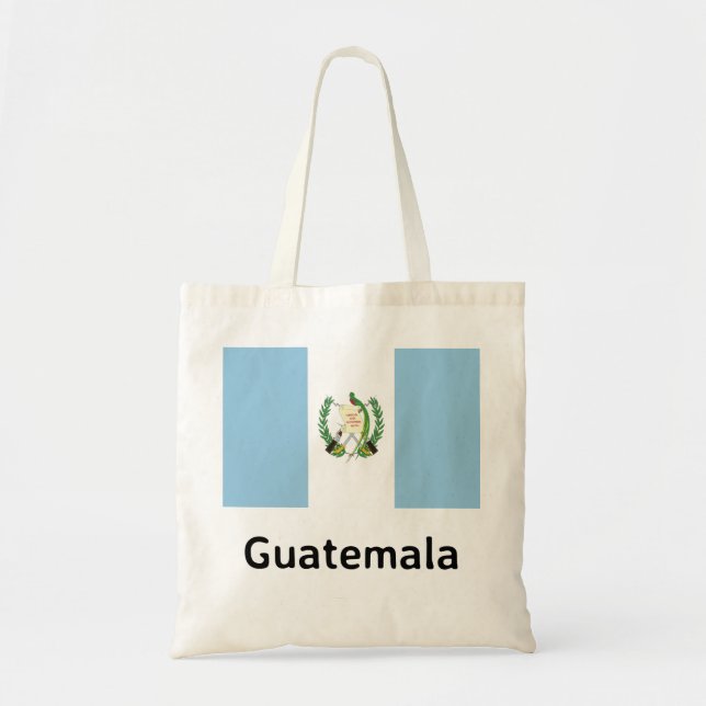 Bolso De Tela Bandera de Guatemala (Frente)