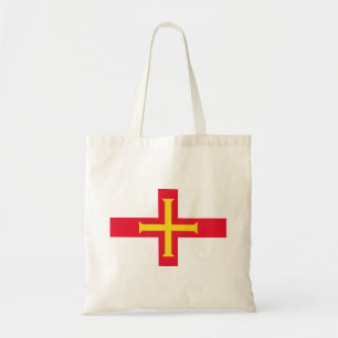 Bolso De Tela Bandera de Guernsey