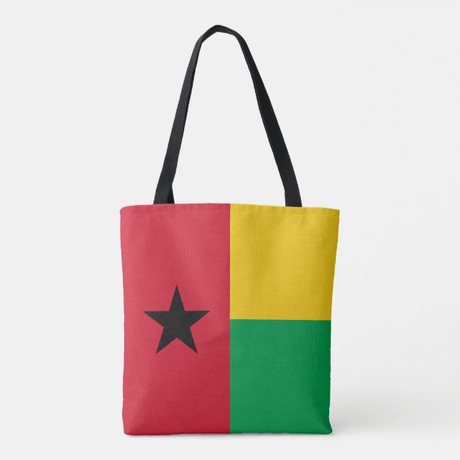 Bolso De Tela Bandera de Guinea Bissau (Reverso)