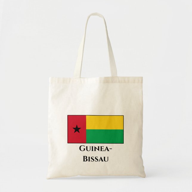 Bolso De Tela Bandera de Guinea-Bissau (Frente)