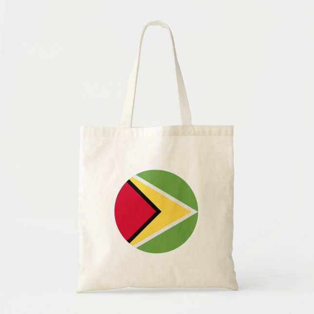 Bolso De Tela Bandera de Guyana (Frente)